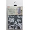 thumbnail image 2 of Panneau à Œillets Jacquard, 54x63 Pouces, Gris, un Panneau, 2 of 2