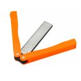 thumbnail image 2 of Sharpener Double Sided Portable Mini Foldable Sharpening Stone Kitchen Outdoor Gardening Handheld Whetstone Household Tools Home for Hiking Orange, 2 of 9