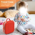 thumbnail image 3 of Travel Case for Yoto Mini (2024 Edition): Eva Holder With Adjustable Strap Grey Mingyqi, 3 of 9