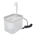 thumbnail image 4 of Pet Drinking Fountain, Automatic Circulation  Cat Water Fountain  For Cats Transparent White, 4 of 8