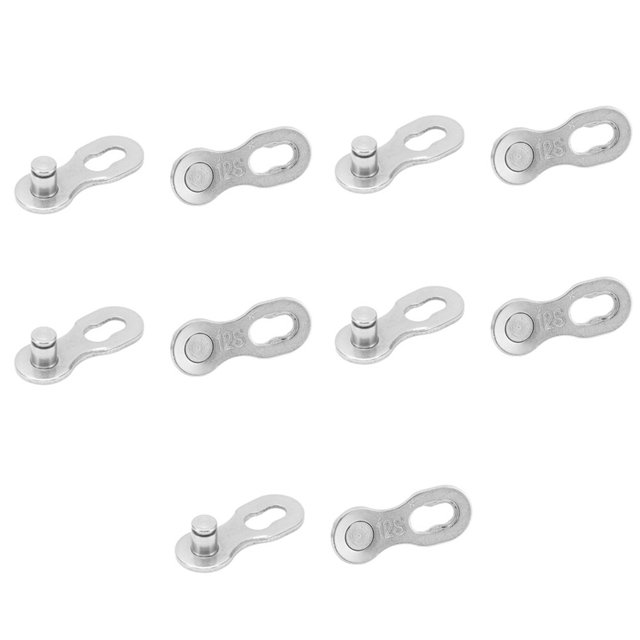 Bicycle Missing Link Bike Chain Link Reusable Steel Quick Release for 6 7 8 9 10 Speed Chains with 5 Pairs