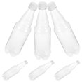 thumbnail image 1 of SKISUNO 6Pcs Juice Bottles Plastic Clear Bottle Reusable Drink Storage for Classroom Use, 1 of 8