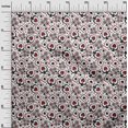 thumbnail image 3 of oneOone Silk Tabby Red Fabric Poker Card Sewing Craft Projects Fabric Prints By Yard 42 Inch Wide, 3 of 4