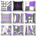 thumbnail image 2 of 2 Pcs Abstract Cushion Cover Geometric Pillow Case Sofa Decorative, 45*45cm #25, 2 of 5