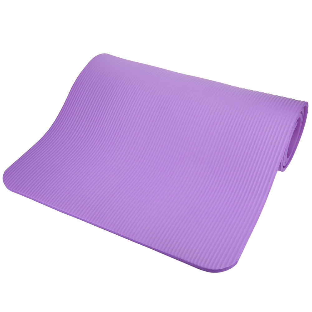 NBR Yoga Pad Widened Non-Slip Mat Multifunction Fitness Exercise Cushion Lengthen Non Slip Durable Yoga Mat 183 X 61 X 1cm