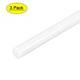 thumbnail image 1 of Unique Bargains (POM)Plastic Round Rod,Polyoxymethylene Rods,13mm Dia 50cm Length White Engineering Plastic Round Bar 3 pcs, 1 of 2