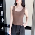 thumbnail image 4 of SwiftWear Débardeur Côtelé de Base pour Femmes en Coton à Col Rond, Gainant, Décontracté, 4 of 4
