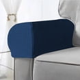 thumbnail image 1 of Fwttom All Inclusive Solid Color Plaid Sofa Armrest Cover Elastic Sofa Armrest Protective Cover Thickened Non Slip Armrest Cover for All Seasons 2Pc, 1 of 6