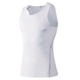 thumbnail image 1 of TOPTIE Men's Athletic Tank Top, Under Base Layer Sleeveless Shirt, Gym Workout Vest-White-L, 1 of 6