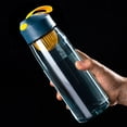 thumbnail image 2 of Sports Water Bottle 550 ml With Carry Loop And Built In Mixing Grids Leakproof For Gym Fitness Travel, 2 of 6