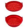 thumbnail image 5 of HOARBOEG Reusable Gas Fryer Baking Tray Flower Shaped Fryer Tray Pad, 5 of 5