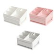 thumbnail image 1 of Ruiboury Detachable Case Box Makeup Storage Grid Jewelry Display Cosmetics Drawer Sundries Lipsticks Holder Office Cabinet Light Gray, 1 of 6