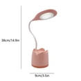 thumbnail image 3 of Three-speed Eye Protection Desk Lamp,Student Desk Lamp,Study Lamp,USB Rechargeable Lamp,Bedside Reading Lamp,Eye Protection Lamp,Dormitory Lamp,3 Color Modes,Flexible Gooseneck Holiday Gifts, 3 of 6