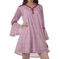 thumbnail image 3 of Moomaya Robes Aguichant Brodées Femmes Été Boho Plage Robes Femmes, 3 of 4