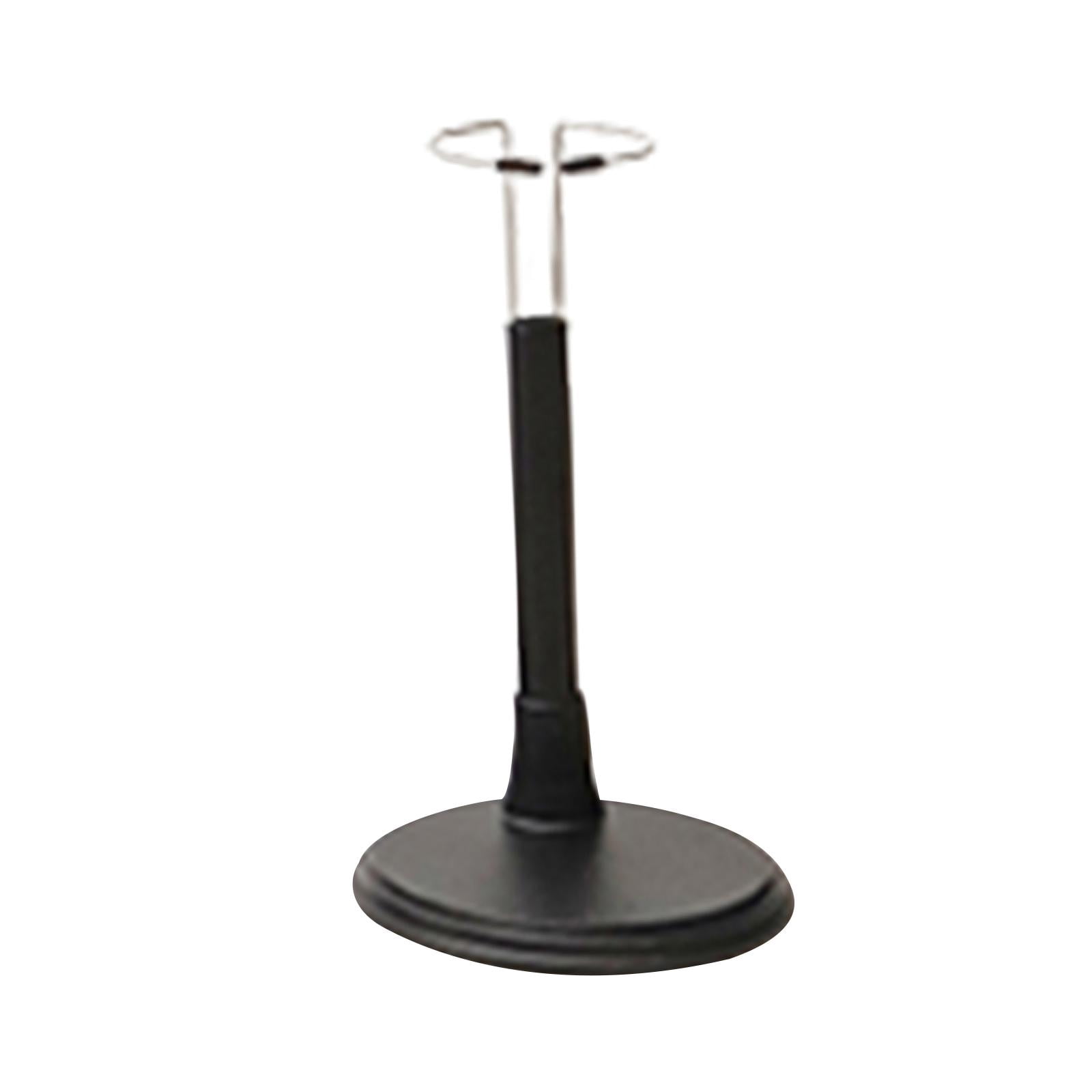 Support de Poupée Rond Base Présentoir de Poupée Support pour Accessoires de Poupée Poupées Mode Poupée 20 cm à 30 cm