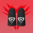 thumbnail image 2 of lionlar Mobile Finger Thumb Sleeves Gaming Red, 2 of 9