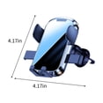 thumbnail image 3 of TopLLC Car Phone Holder, Vehicle Vent Phone Mount 360°Rotatable Gravity Phone Mount Holder with Air Vent Clip Never Shake Auto Lock Cell Phone Holder Hands Free Universal Automobile Cradle, 3 of 9