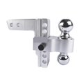thumbnail image 1 of AP03 Adjustable Trailer Hitch Fits 2" Receiver, 6" Drop/Rise Aluminum Drop Hitch -12,500 LBS For Heavy Trucks W/Pair Locks ,Dependable Strength, 1 of 6