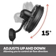 thumbnail image 2 of Honeywell Wall Fan, Oscillating Outdoor Wet-Rated Unit with Remote, Matte Black, 2 of 9