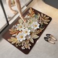thumbnail image 4 of kyusrd Home Office Decor Specials!Diatomite Three-dimensional Flower Floor Mat Bathroom Non-slip Mat Quickdrying Soft Foot Mat Washable Foot Mat, 4 of 6