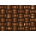 thumbnail image 1 of Ahgly Company Machine Washable Indoor Rectangle Transitional Mahogany Brown Area Rugs, 3' x 5', 1 of 7