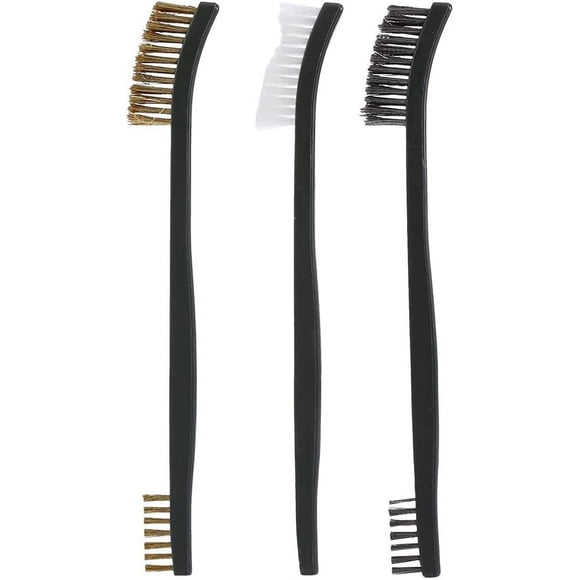 Gun Cleaning Set, Ended Wire Brush Set Kit Double Ended Brass Brushes Gun Cleaner Accessory Gun Brush Tool for Machinery for Fitter