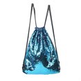 thumbnail image 2 of Bangcool Sac à Cordon, Sac à Dos Mode à Paillettes avec Cordon, Sac à Cordon avec Bracelet, 2 of 7