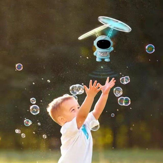 MesaSe PENGXAING Flying Spinner Mini Robot Funny Ultra-Precision Interaction Toy for Kids Adults Flying Toy(1#)
