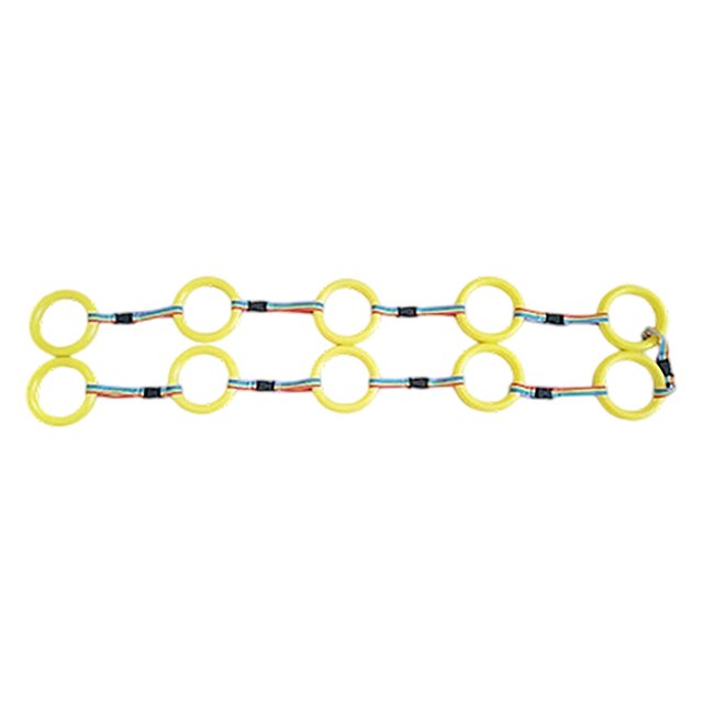 Protective Gear for Outdoor Daycare Walking Rope with Handles for Preschool and Kids Lightweight Folding Aluminum Ring Design for Recess and Field Trips