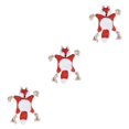 thumbnail image 1 of serony Polyester Stylish Dog Toy Durable And Easy To Clean For Busy Pet Owners Made Of Polyester Dog Toys fox 3Set, 1 of 6
