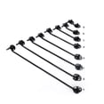 thumbnail image 4 of Unatoiry Window Eye Multi-size Accessories Cabinet Hook Multi-functional Catch Holder with Screws Kitchen Storage-Room Black 4inch 1Set, 4 of 6