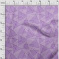 thumbnail image 2 of oneOone Organic Cotton Poplin Twill Fabric Rectangle & Triangle Geometric Printed Fabric 1 Yard 42 Inches Wide, 2 of 4