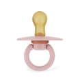 thumbnail image 2 of Itzy Ritzy Itzy Soother Natural Rubber Pacifier, Blossom and Rosewood, for Infants, 0+ Months, 2 of 4