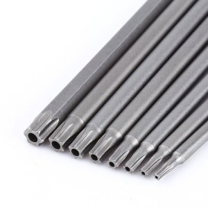 8pcs S2 Acier Star tête tournevis Set Bits outils à main Vis magnétique ensemble pilote 150mm, pour tournevis manuel ou électrique