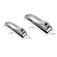 thumbnail image 3 of 2PCS Nail Clipper Stainless Steel Fingernail Clipper Nail Clipper Set, 3 of 10