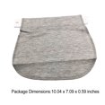thumbnail image 3 of ziyahi Rallonge de Chemise Simple Imperméable Haute Qualité Accessoires de Paysage DIY Jeans Maternité Noir Gris, 3 of 6
