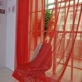 thumbnail image 1 of TIMIFIS Home Decor 2 PCS Pure Color Tulle Door Window Curtain Drape Panel Sheer Scarf Valances RD DecorFall, 1 of 3