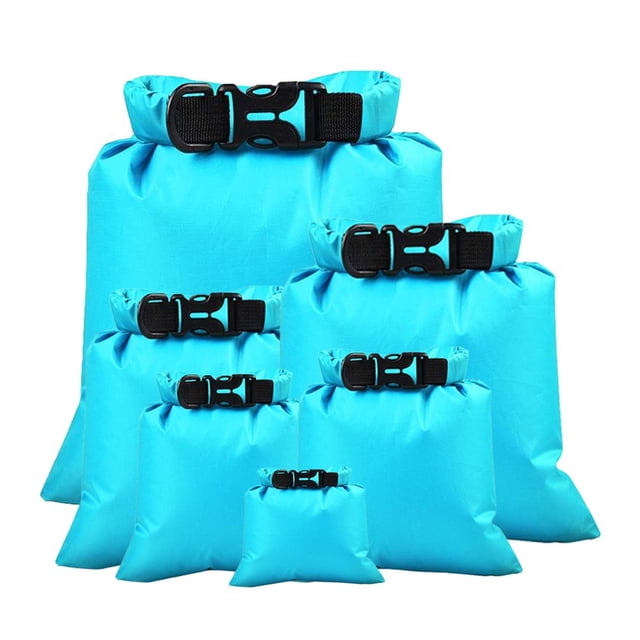 6 Pcs Sacs Imperméables Design Unique Sacs Secs d'Extérieur Emballage Accessoires de Kayak Fournitures de Rafting pour Bateau Camping
