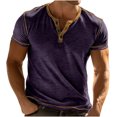 thumbnail image 1 of Birdeem T-Shirt à Manches Courtes à Col Rond pour Hommes Européens et Américains, Slim, Sport, 1 of 12