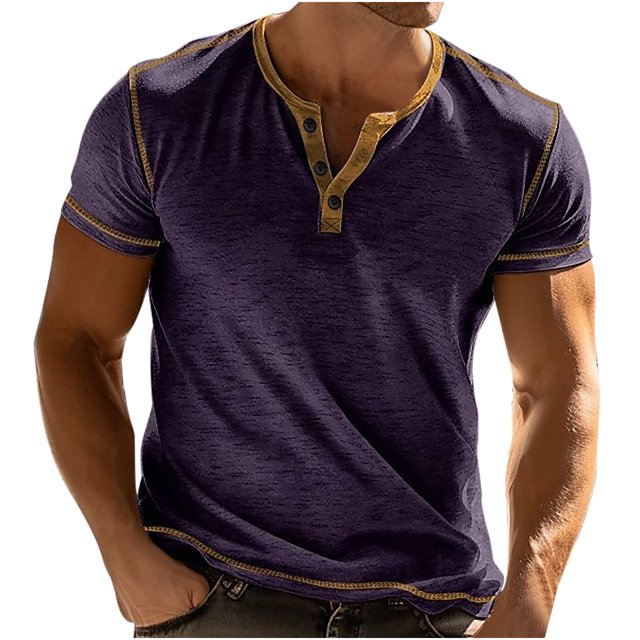 Birdeem T-Shirt à Manches Courtes à Col Rond pour Hommes Européens et Américains, Slim, Sport
