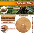 thumbnail image 3 of 32Pcs Coconut Fiber Tree Ring Mulch Mat, 11.8 Inch Mulch Ring Plant Protectors Mat for Indoor Outdoor Plants, 3 of 5