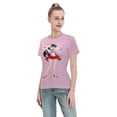 thumbnail image 4 of T-Shirt Basique à Manches Courtes pour Femmes Sailor Moon Rei Hono, 4 of 6