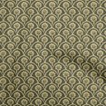 thumbnail image 1 of oneOone Cotton Flex Olive Green Fabric Block Sewing Craft Projects Fabric Prints By Yard 40 Inch Wide-AI, 1 of 1