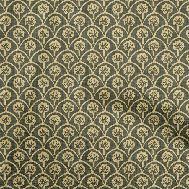 oneOone Cotton Flex Olive Green Fabric Block Sewing Craft Projects Fabric Prints By Yard 40 Inch Wide-AI