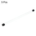 thumbnail image 3 of Unique Bargains 50cm Length Fishing Floating Tube, 5 Pack 25mm Inner Dia Plastic Round Fix Fish Buoy Tubing, Clear, 3 of 4