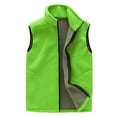 thumbnail image 1 of Timegard Gilets pour Femmes Sans Manches à Fermeture Éclair Complète Ajustés en Molleton Doux Veste d'Extérieur Chaude Hauts d'Hiver, 1 of 8