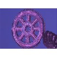 thumbnail image 1 of Ahgly Company Tapis Rectangulaire Lavable en Machine Intérieur Transitionnel Aztech Violet, 2 Pieds x 5 Pieds, 1 of 7