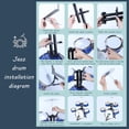 thumbnail image 4 of Mini Drum Set For Kids 3+ Years Old 5 Piece Children Musical Instrument With Cymbal And Sticks Percussion Toy, 4 of 9
