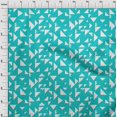 thumbnail image 4 of oneOone Cotton Poplin Fabric Triangle Geometric Printed Craft Fabric BTY 42 Inch Wide, 4 of 5