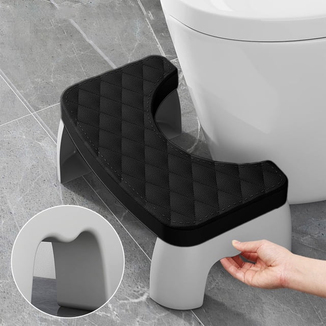 Dvkptbk Chamber Pot Bench Toilet Stool Squatting Poop Stool Bathroom Potty Step Stool Toilet Assistance Steps Step Stool Fits All Toilets Detachable Stackable Bathroom Accessories
